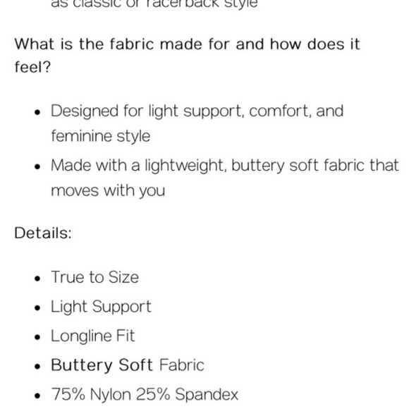 Like New Vitality Balance Athletica The Moxie Longline Bra in Cumulus - Picture 9 of 10